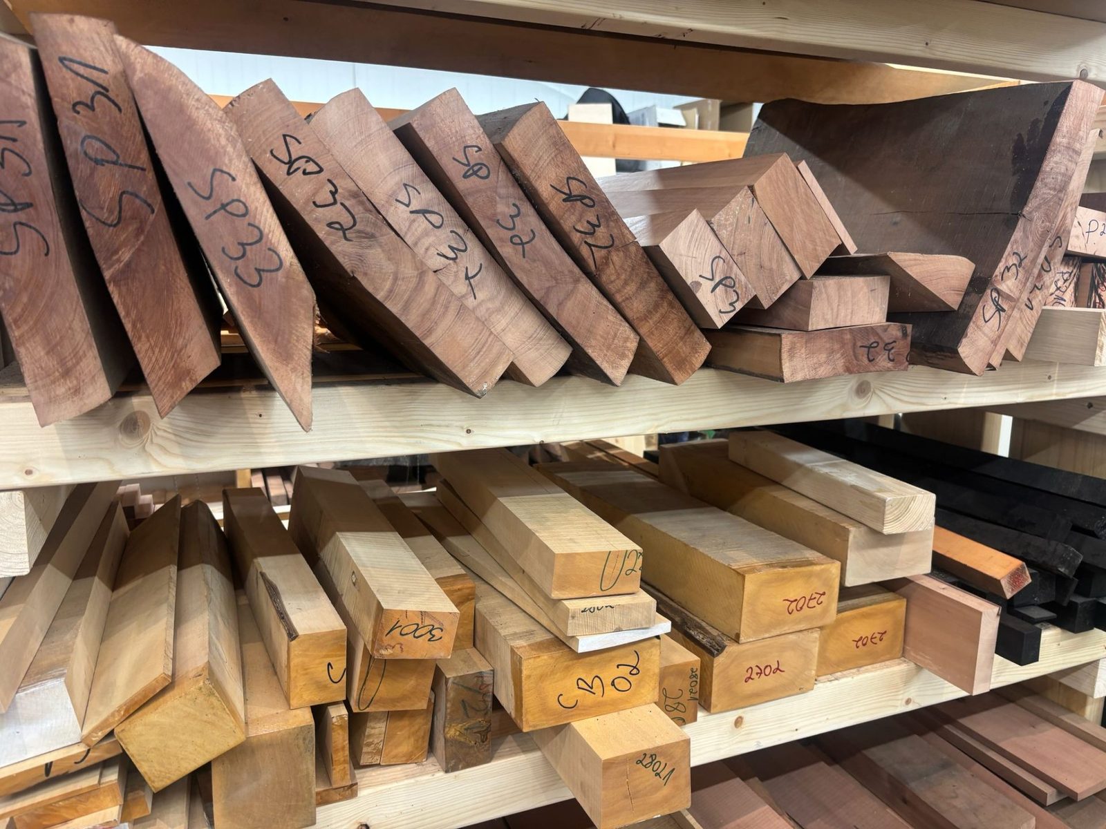 Exotic Hardwood Lumber — precision milled modelling wood category