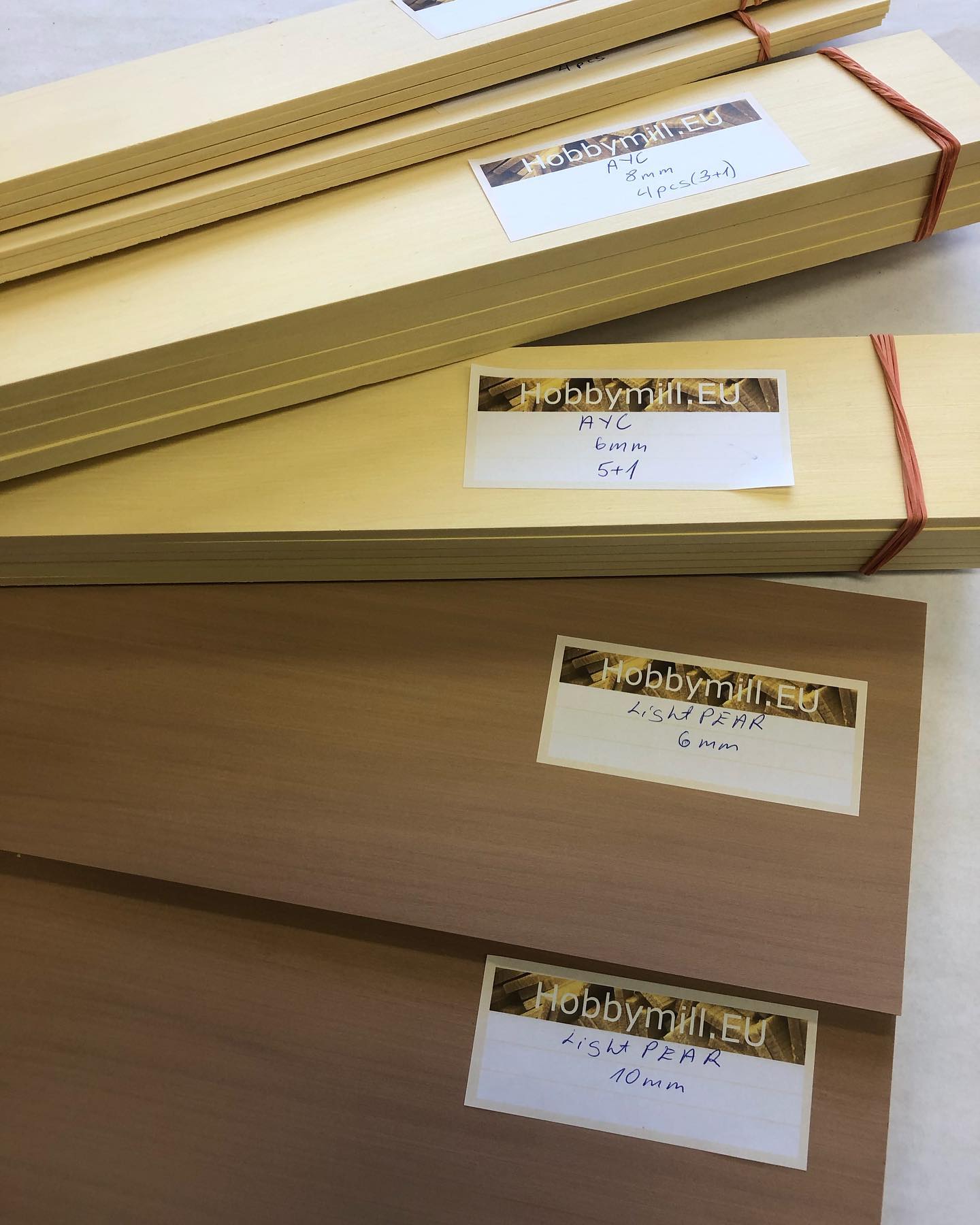 Alaskan Yellow Cedar (100×500) — 1 / 3 / 5 mm